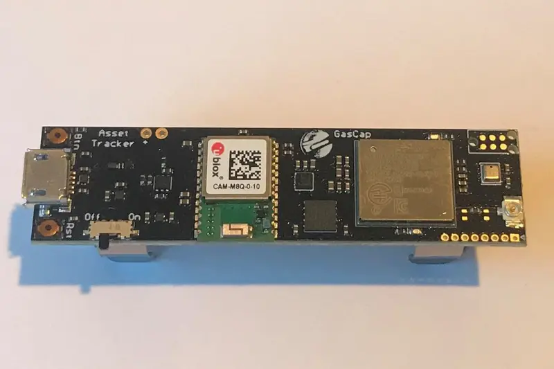 GasCap LoRa+GNSS Asset Tracker