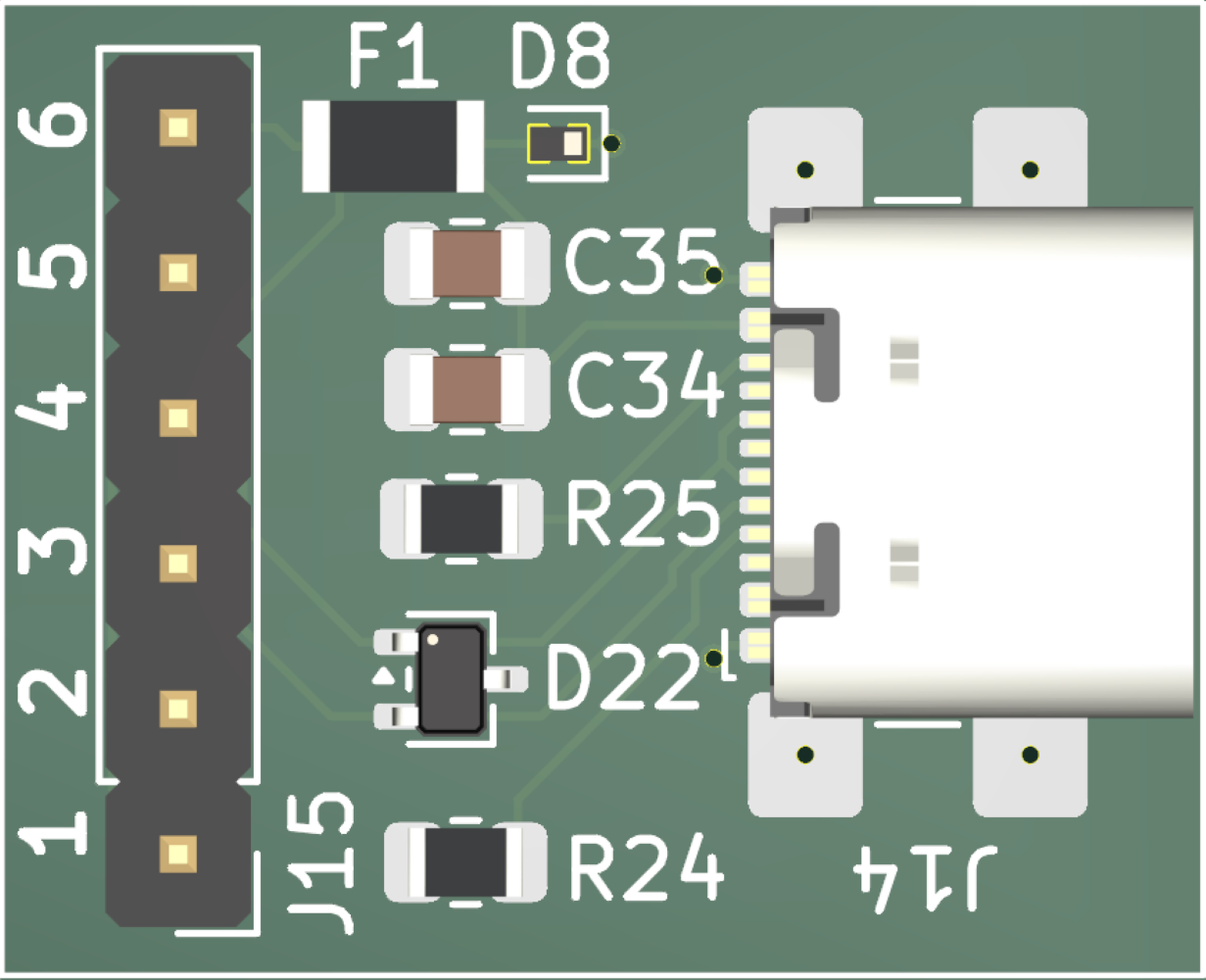 USB-C Breakout Module (Built in ESD, Plug & Play)