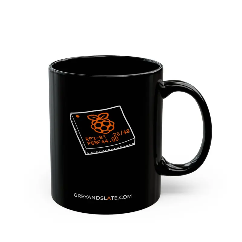 RP2040 Chip Mug | Hand-drawn Microcontroller | Maker Gift Electronics Engineer R