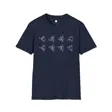 Minimalist Transistor Symbols T-Shirt Hand-Drawn | BJT MOSFET JFET | Electronics