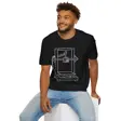 Hand-Drawn 3D Printer T-Shirt | Tech Line Art | Minimalist Maker Gift Engineerin
