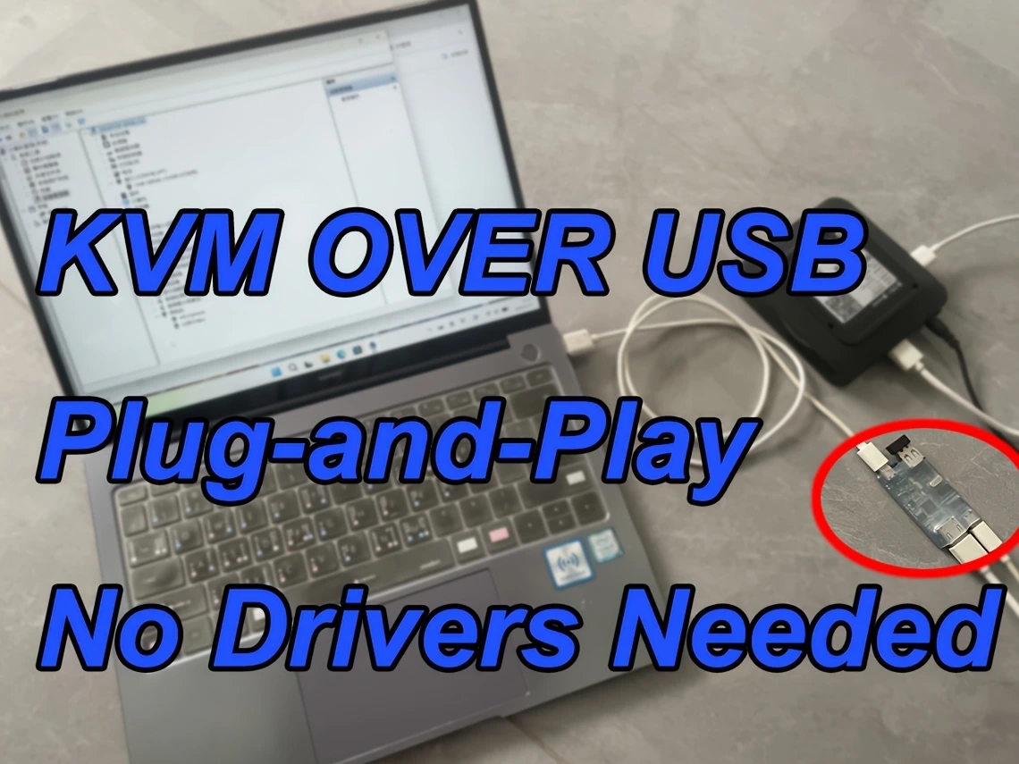 MiniKVM over USB adapter