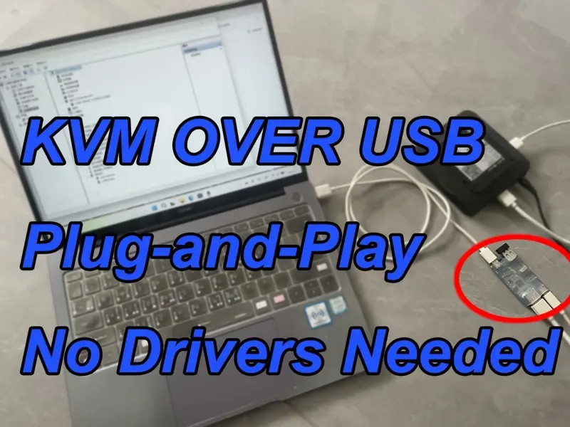 MiniKVM over USB adapter