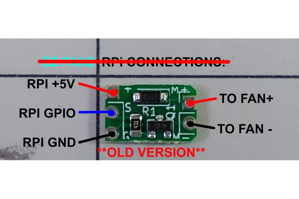 EZ Fan2 Tiny Raspberry Pi Fan Controller