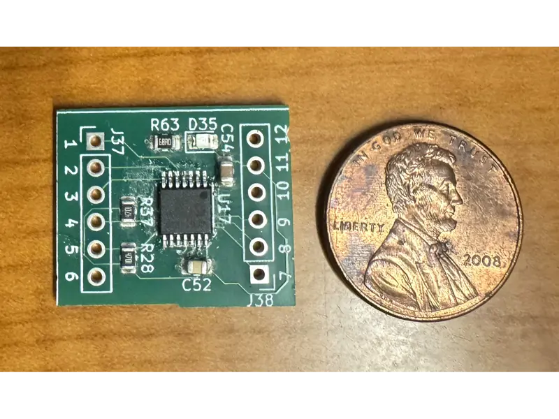 MCP4661T Digi-Pot Breakout Board, 2.7-5.5v 257 taps