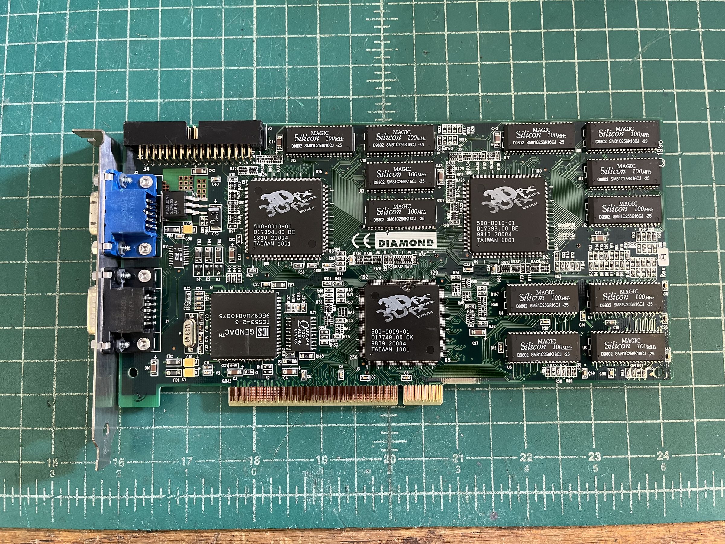 Voodoo 1 and 2 Metal PCI Bracket