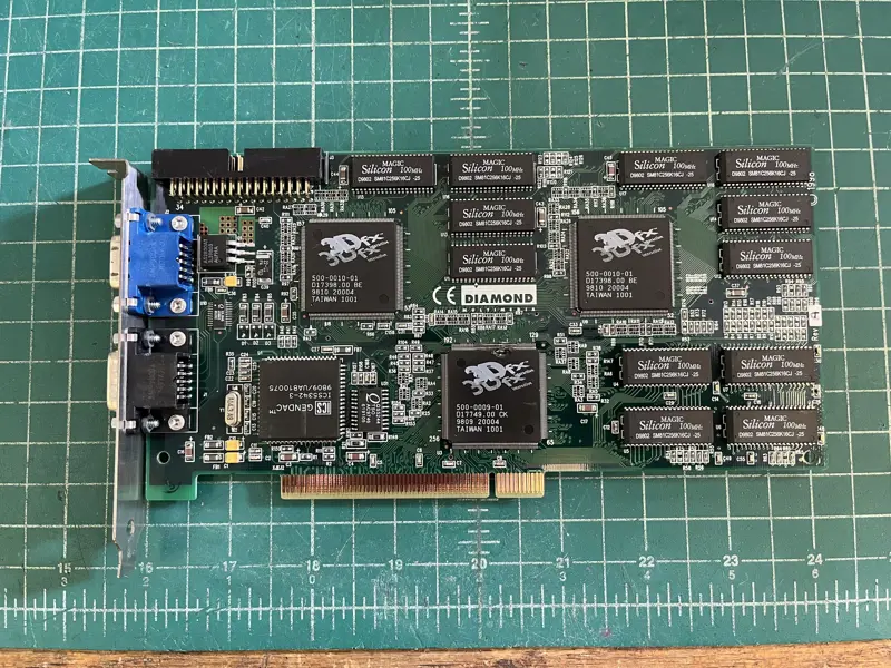 Voodoo 1 and 2 Metal PCI Bracket