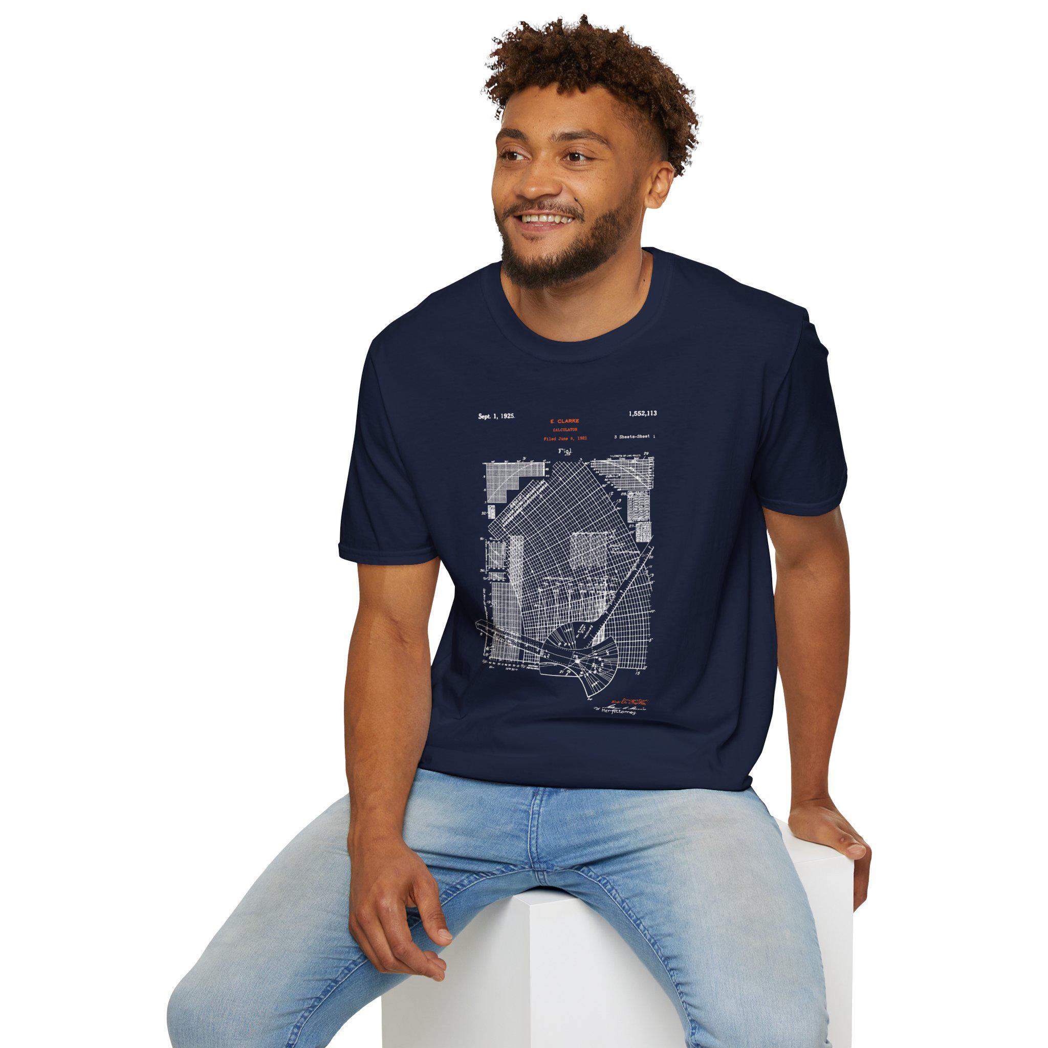 Pioneering Woman Electrical Engineer Graphical Calculator T-Shirt |  Women's His
