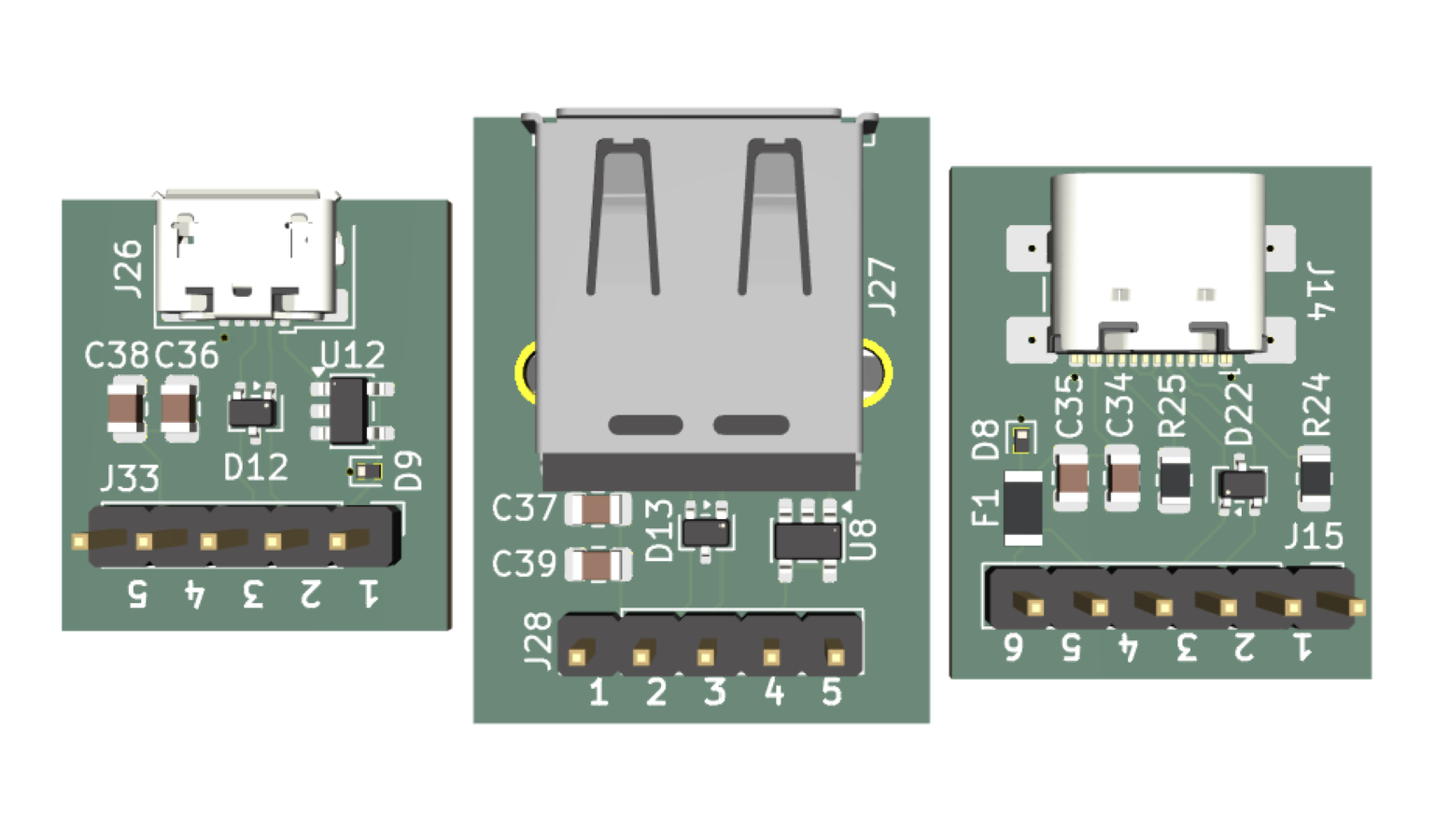 USB Module Kit (Breakout, ESD, Plug + Play)