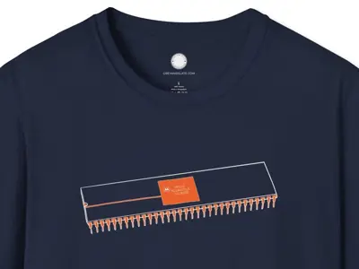 Motorola 68000 Retro Computing T-Shirt