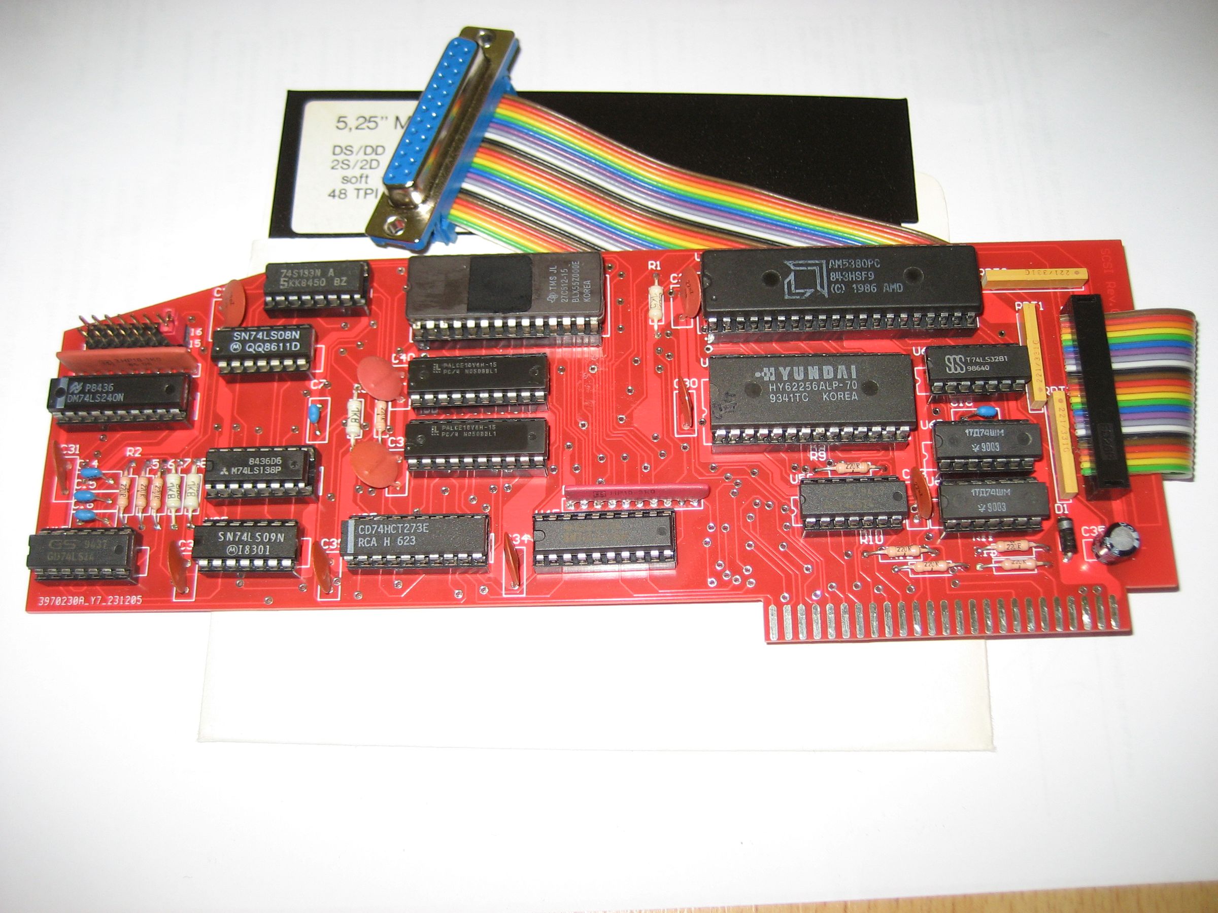 Apple ][, //e, IIGS SCSI REV C Clone Card