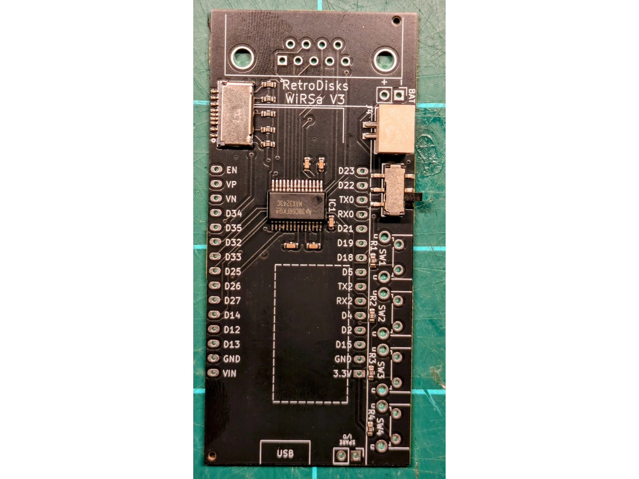 WiRSa v3 Wifi RS232 Serial Modem