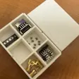 Component Box with lid, (small electrical parts)
