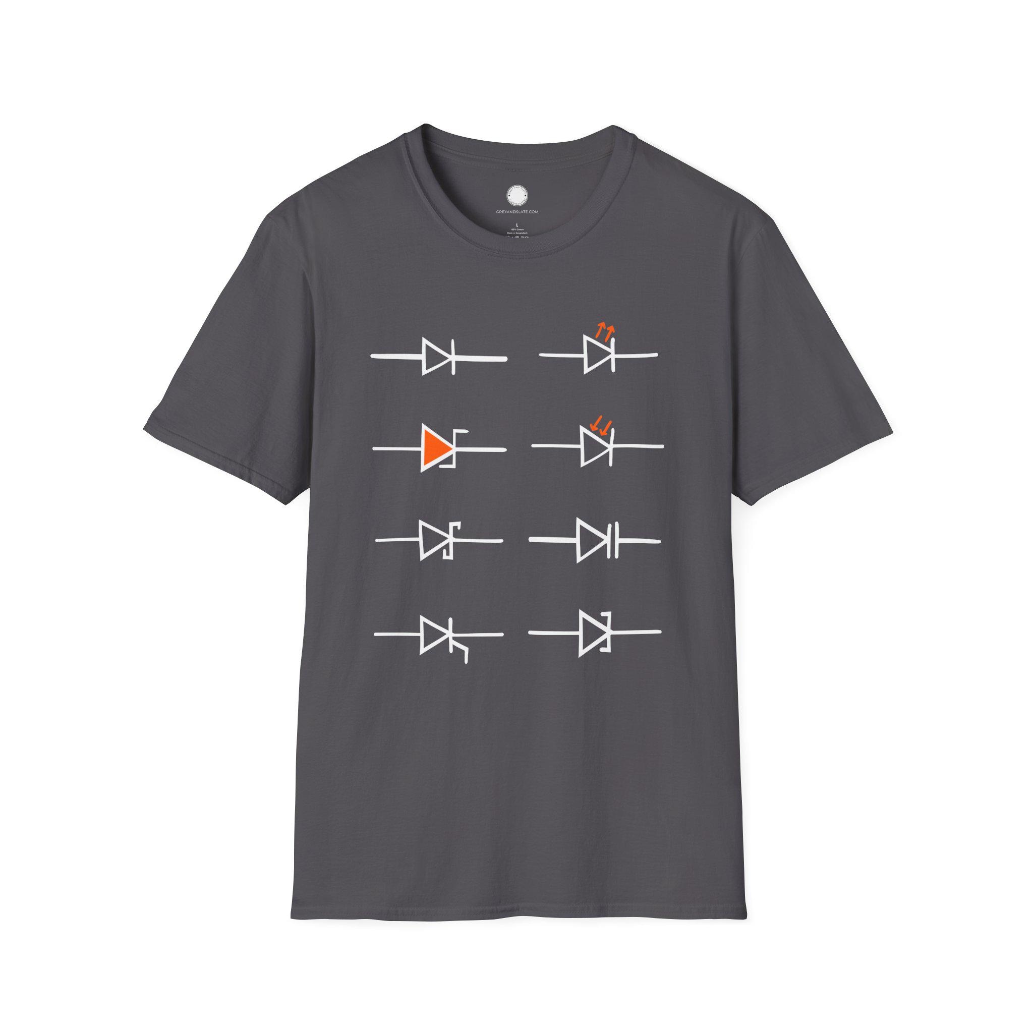 Electrical Engineering Student Hardware Maker Dad Gift | Diode Symbol Collection